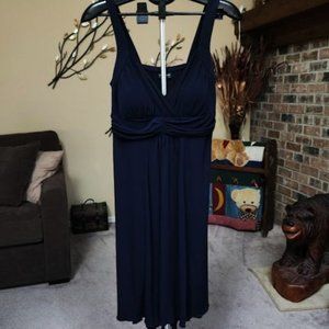Enfocus Studio sz 12 blue sleeveless dress